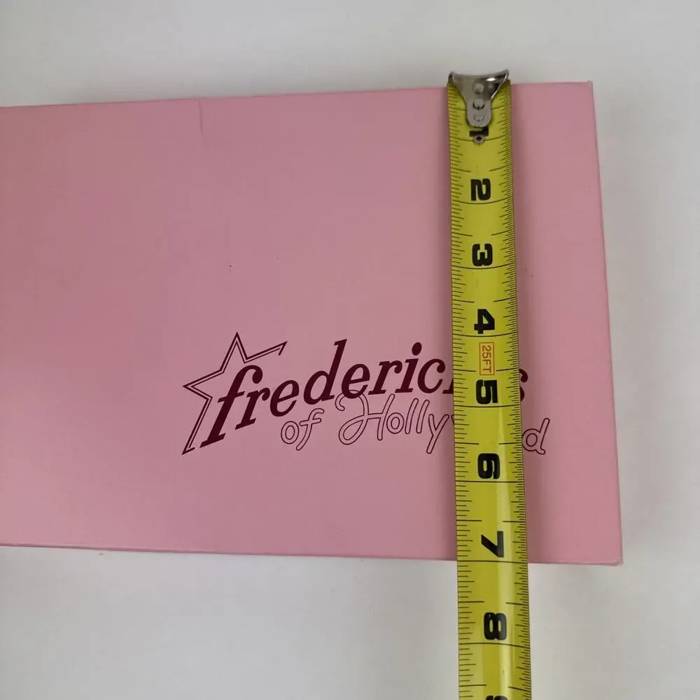 Vintage Fredericks of Hollywood EMPTY Pink box 1990s12